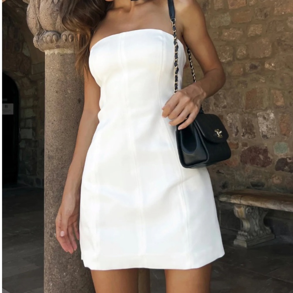 Wahoo maxi mini crepe dress
